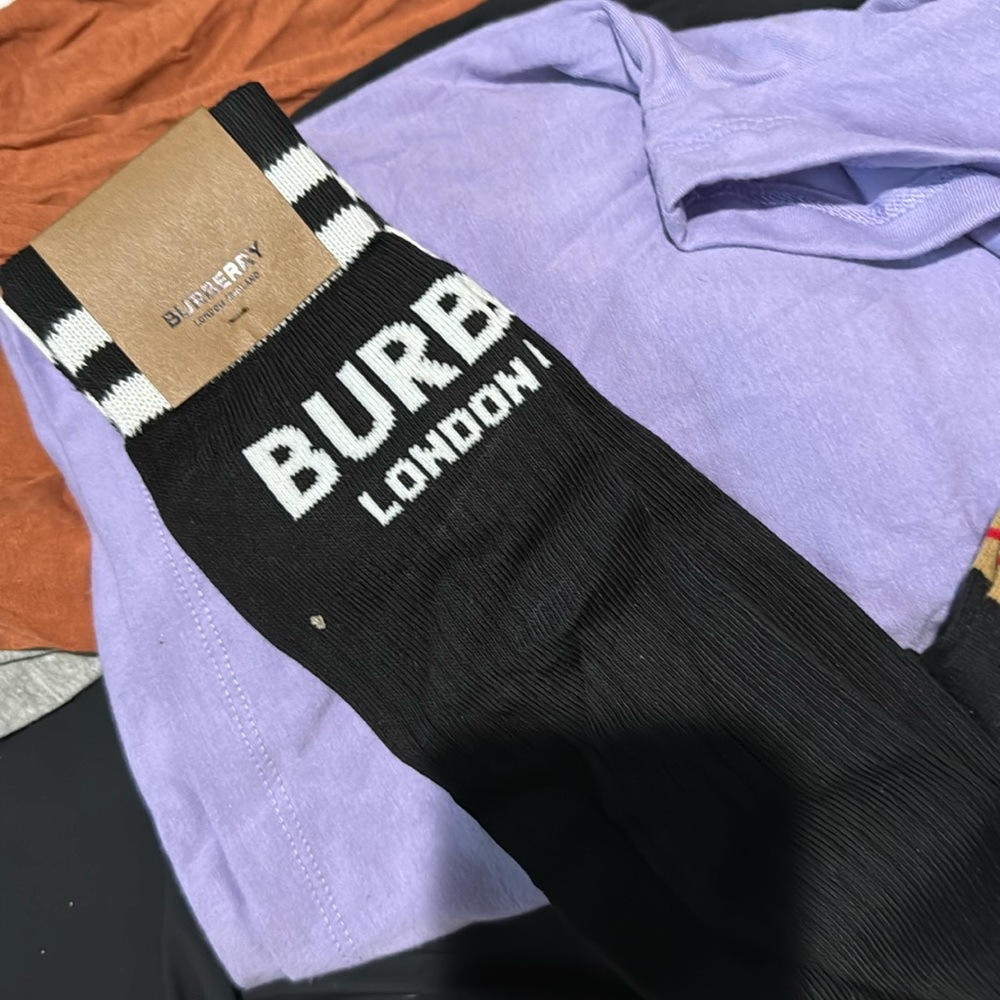 Kids Burberry socks
